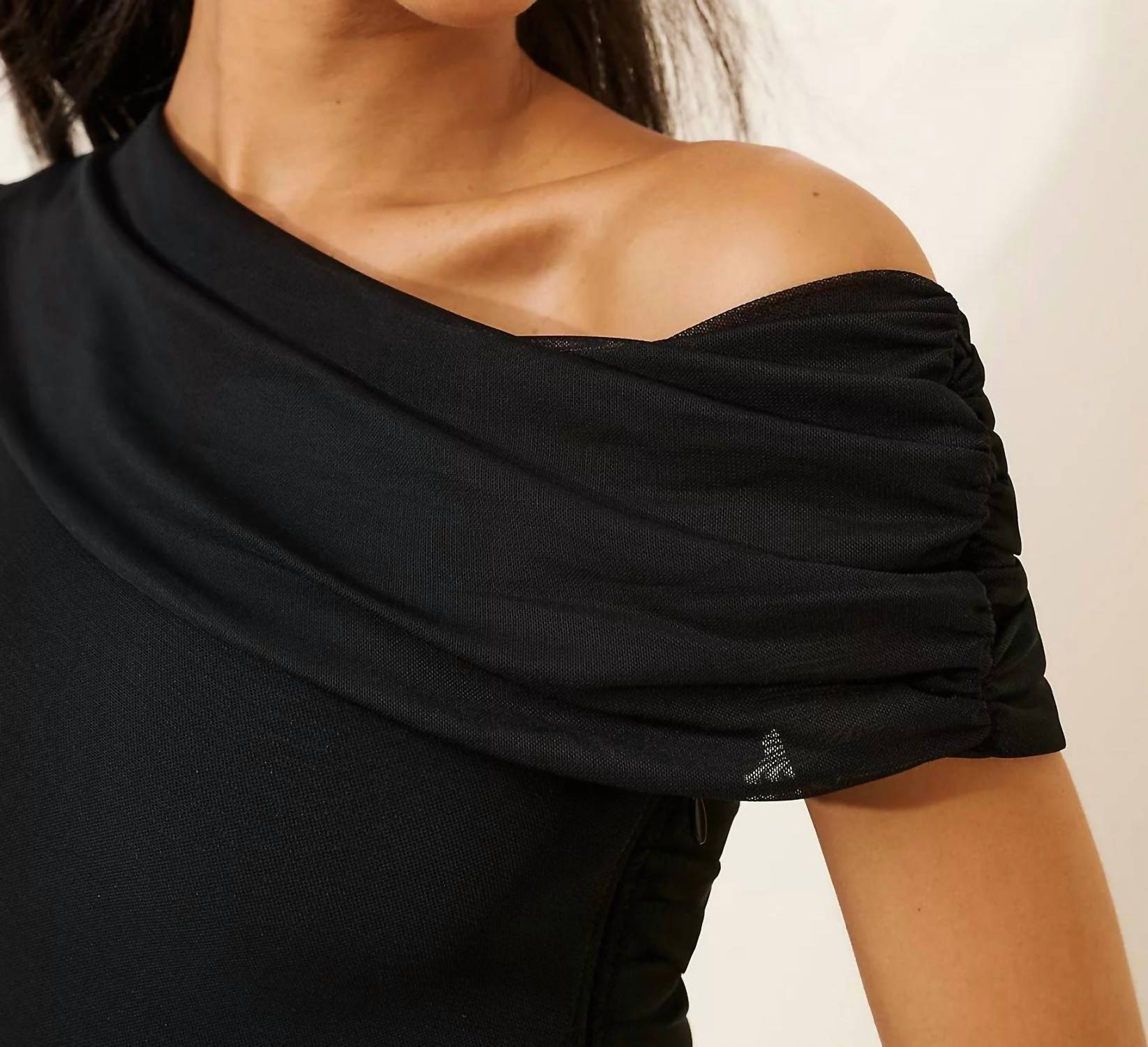 ELLIATT Off-the-shoulder Maxi Dress in black - women's dress - view 4