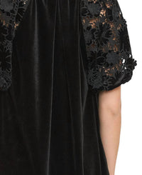 Umgee - Velvet And Appliques Top