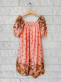 Sea - Viktoria Print Puff Sleeve Dress