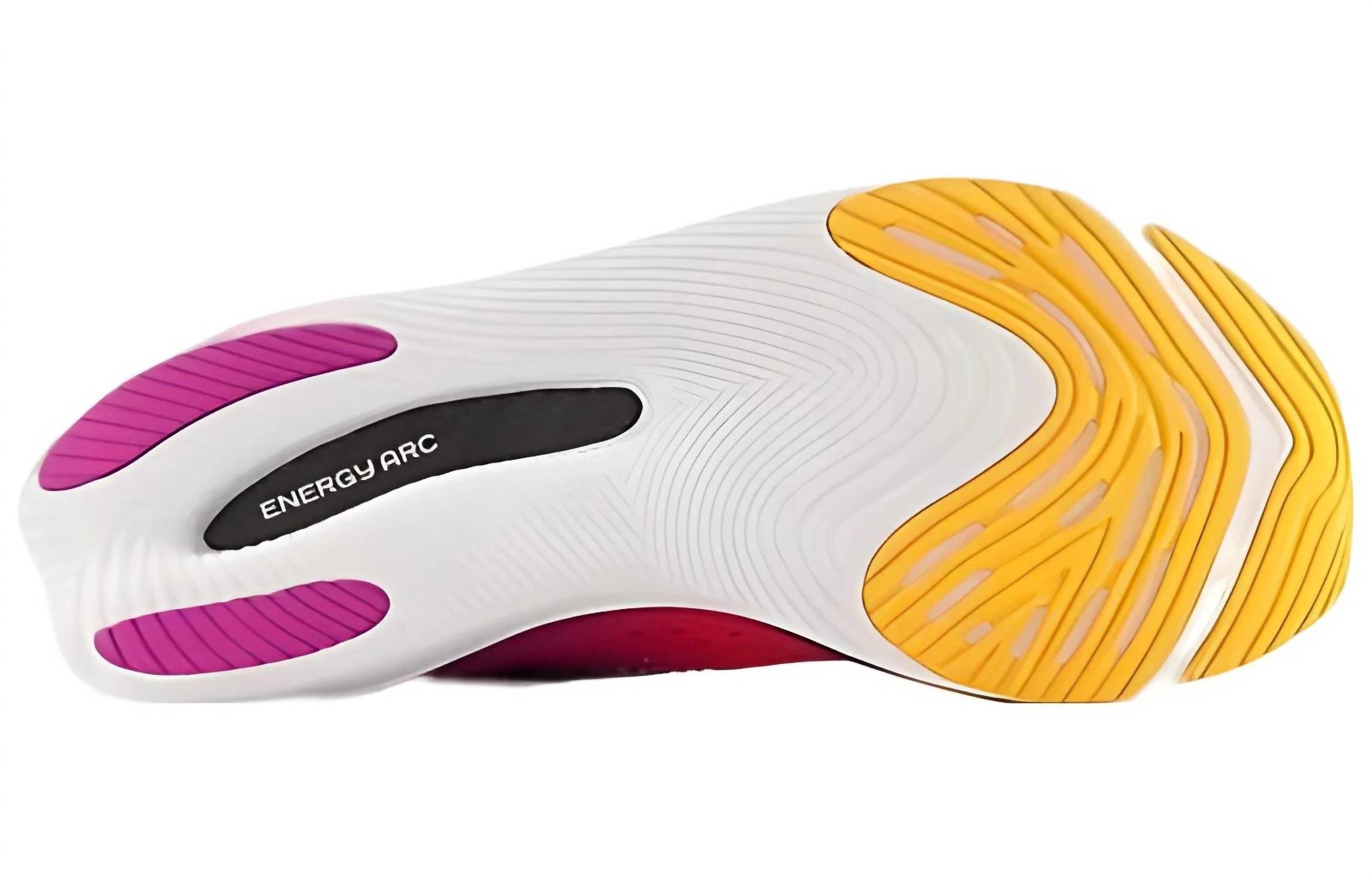 New Balance Men's Fuelcell Supercomp Pacer Shoes in red pink - men's sneaker - alternate view