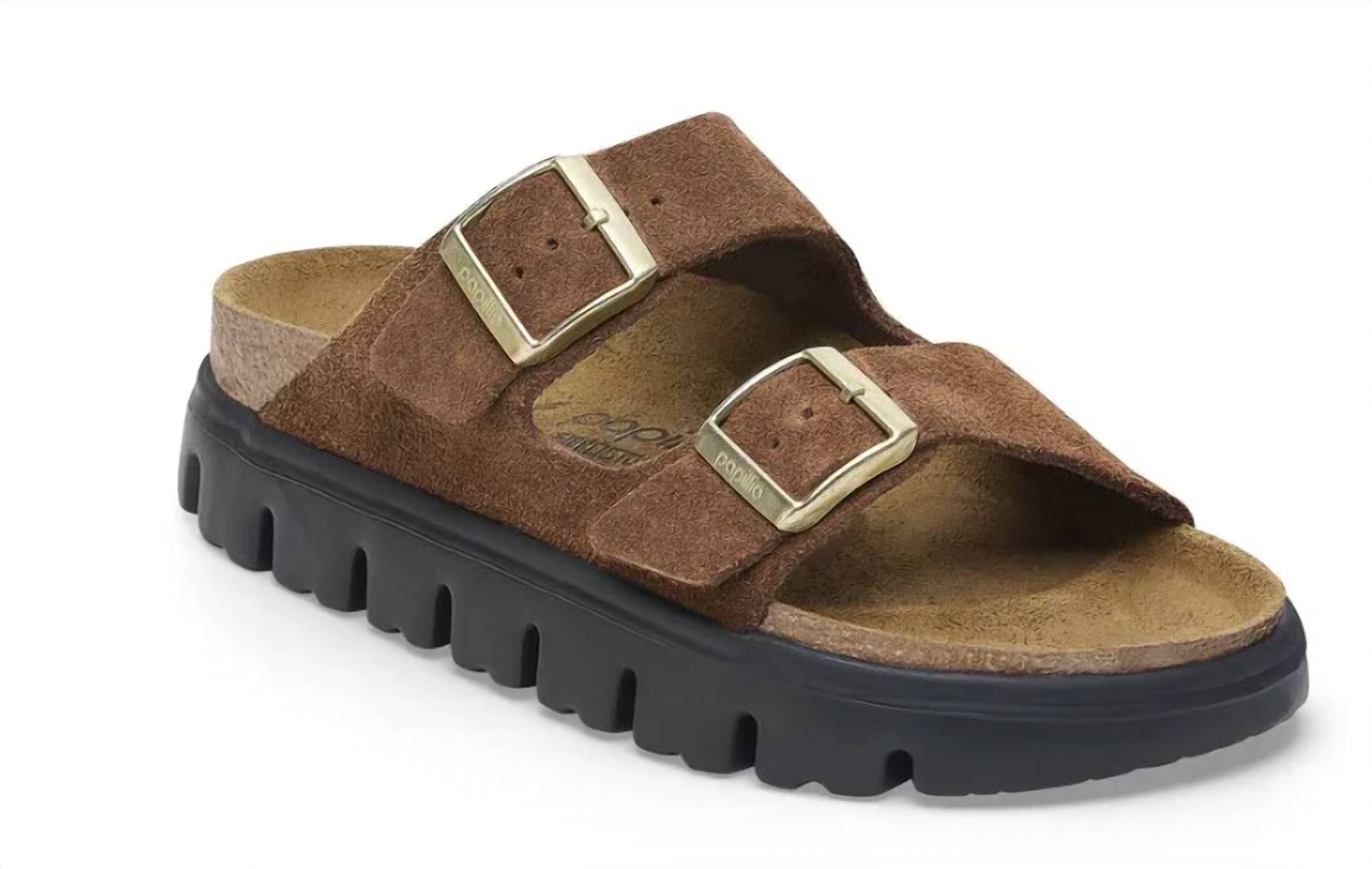 Birkenstock - Women's Papillio Arizona Chunky Suede Leather Sandals