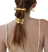 Lelet Ny - Women's Glossy Arch Pony Cuff