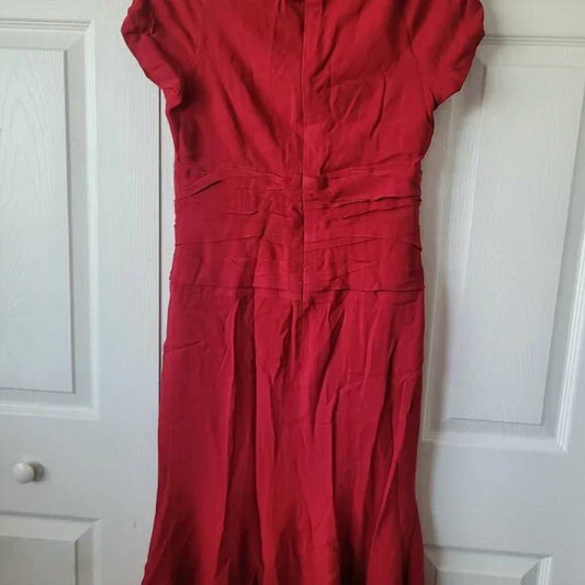 Carolina Herrera - Women's V-neck Midi Dress