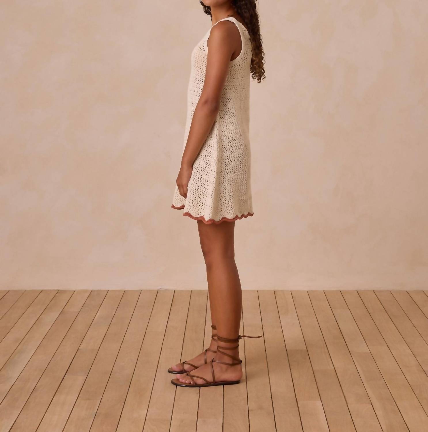 Rylee + Cru - Crochet Tank Mini Dress