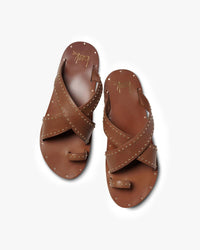 Beek - Women's Curlew Leather Toe-ring Sandal