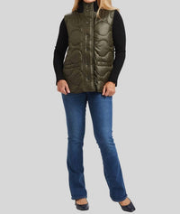 Peace Of Cloth - Quilted Snap Vest