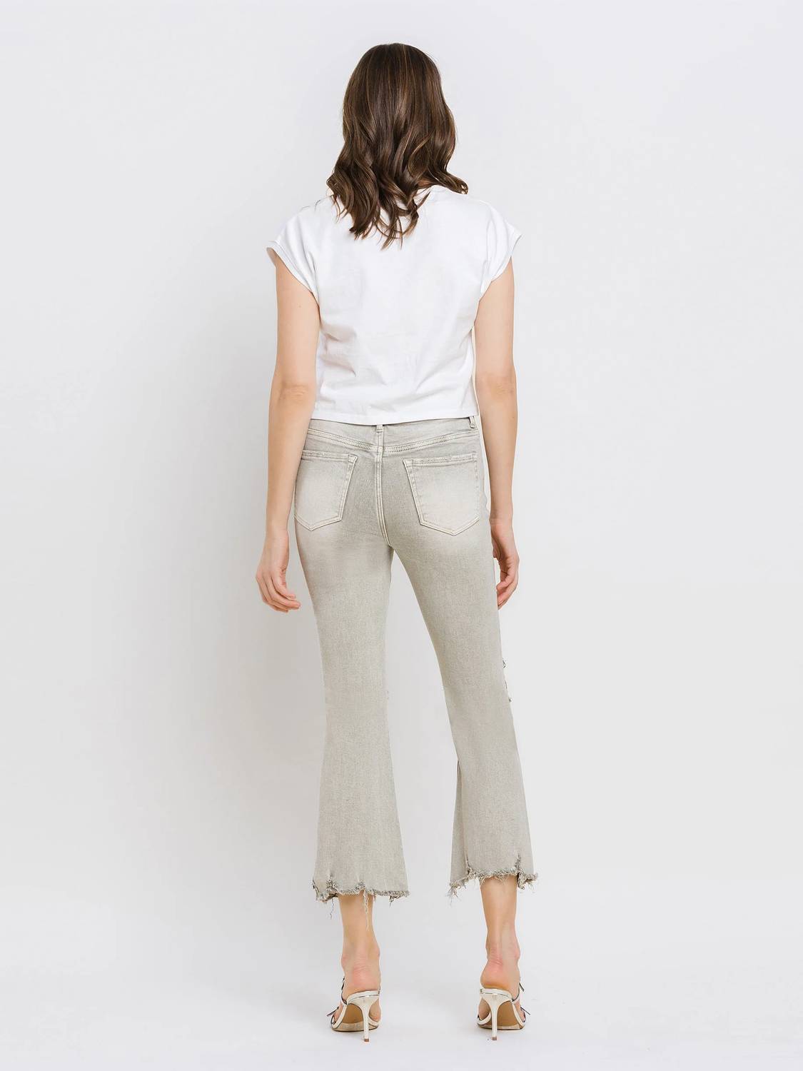 Vervet By Flying Monkey - Women's Jaya Lovervet Vintage Crop Flare Jean
