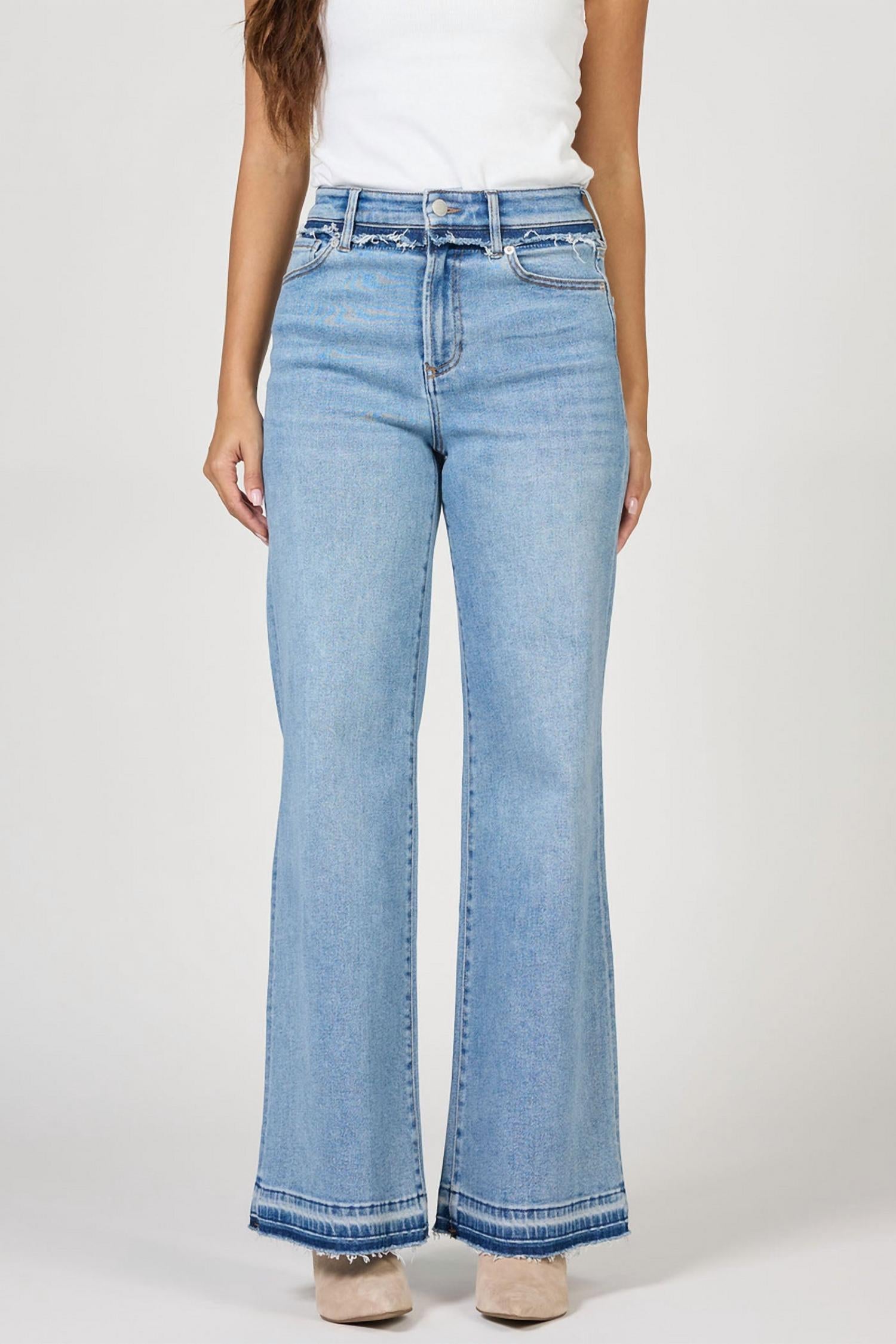 Dear John Denim - Fiona High Rise Wide Leg Jeans