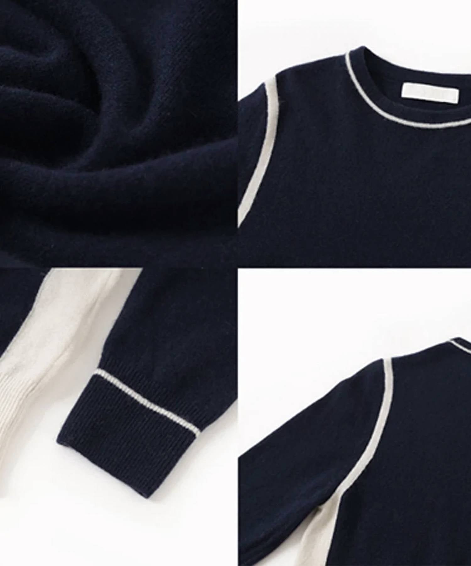 Anel - Golf Cash Round Knit Top