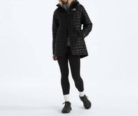 THE NORTH FACE Thermoball HD Parka Jacket in black - women's jacket