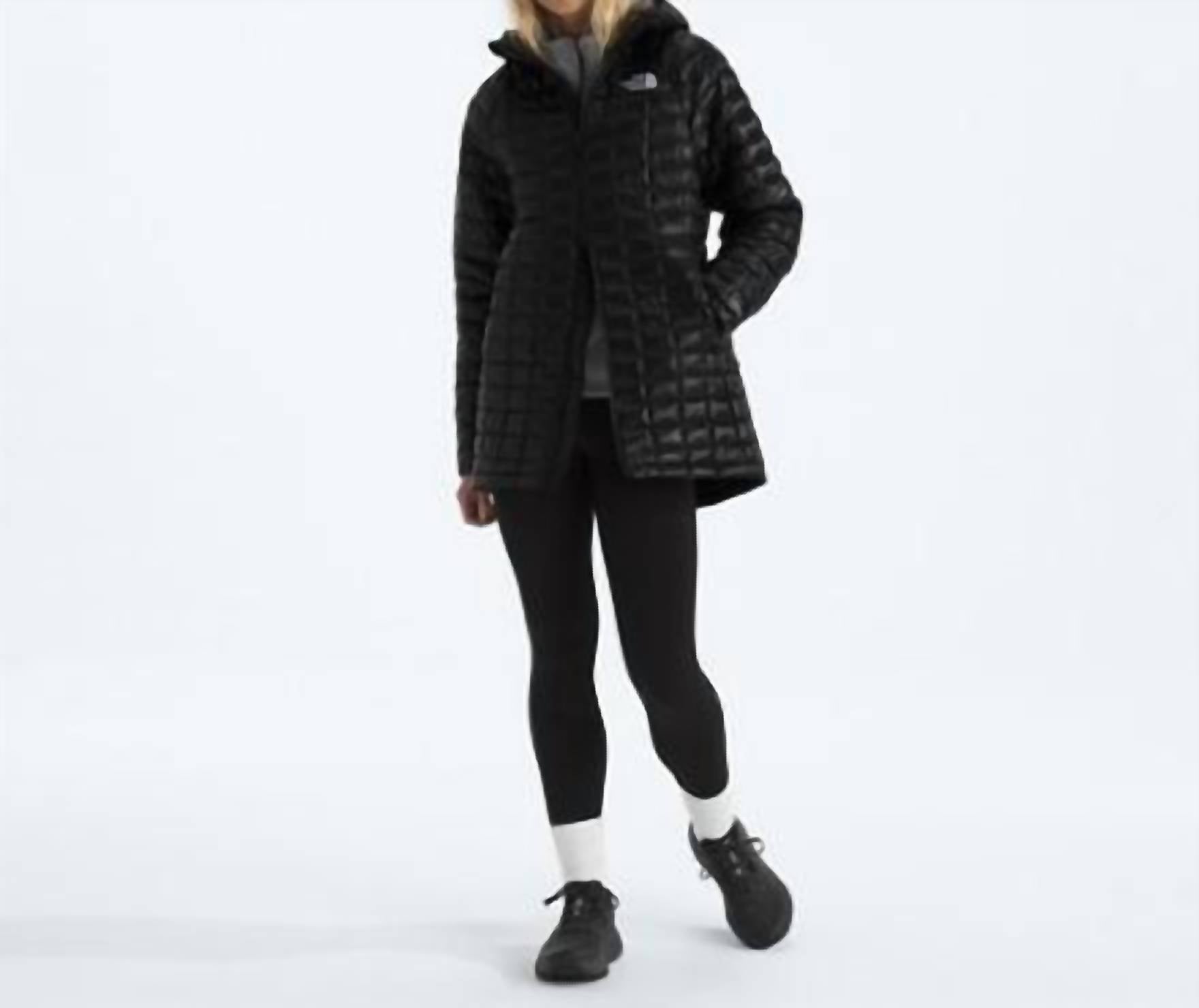 THE NORTH FACE Thermoball HD Parka Jacket in black - women's jacket