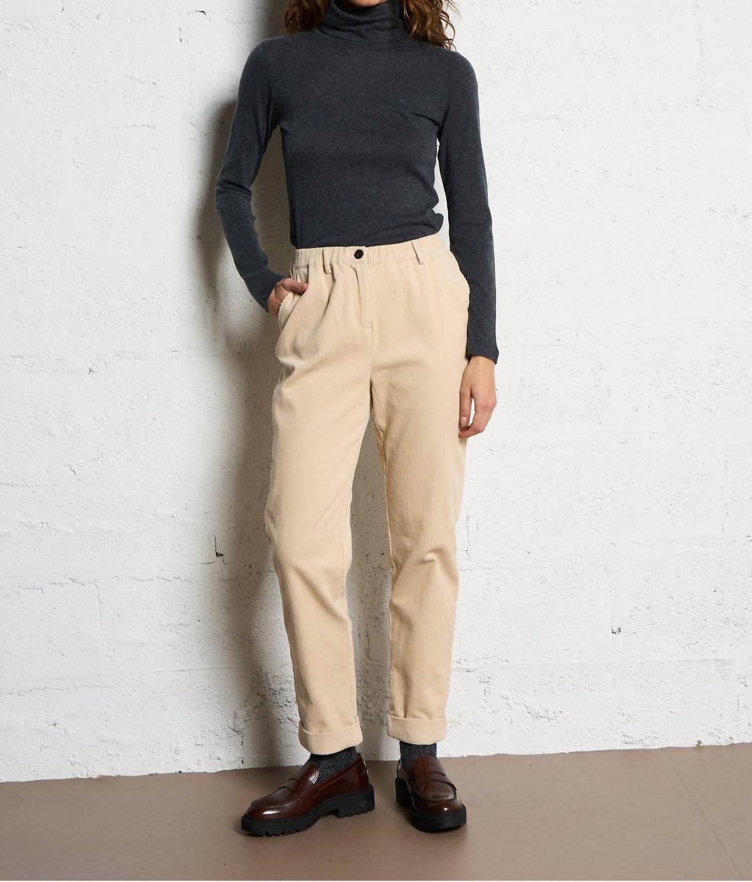 Majestic Filatures - Cotton Cashmere Turtleneck Sweater