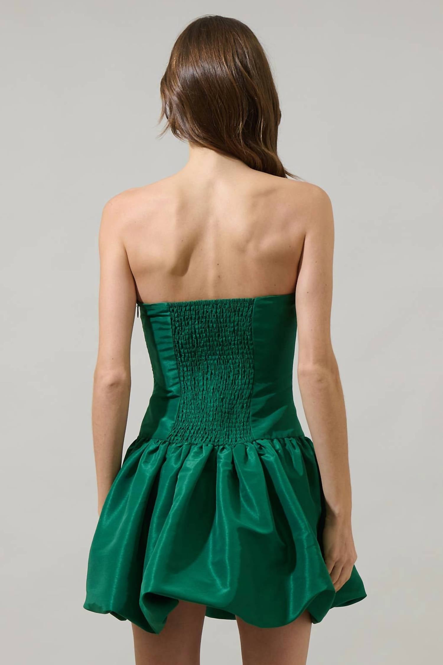 Sugarlips - Strapless Bubble Mini Dress