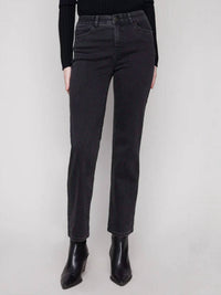 Charlie B - Straight Leg Jeans With Five-pocket Design