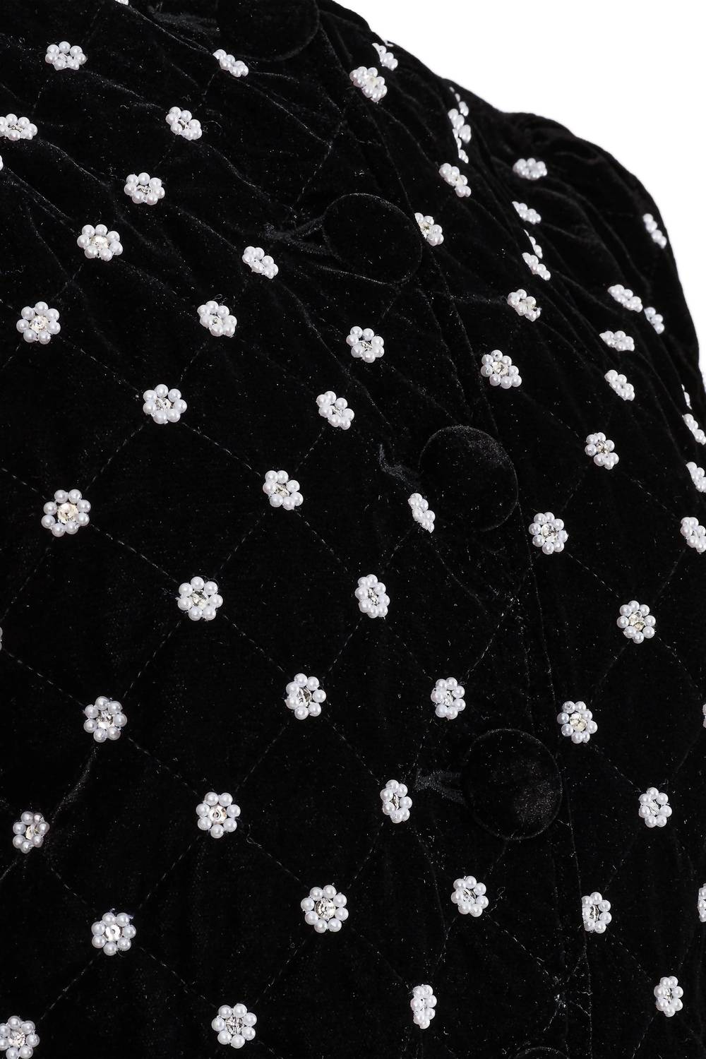 Queens of Archive Kitty Embellished Jacket in black - women's jacket - view 8