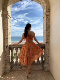 Pick Happy - Women's One Shoulder Goddess Dress