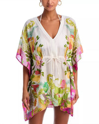 Echo - Oasis Butterfly Caftan - clothing - coverups - floral