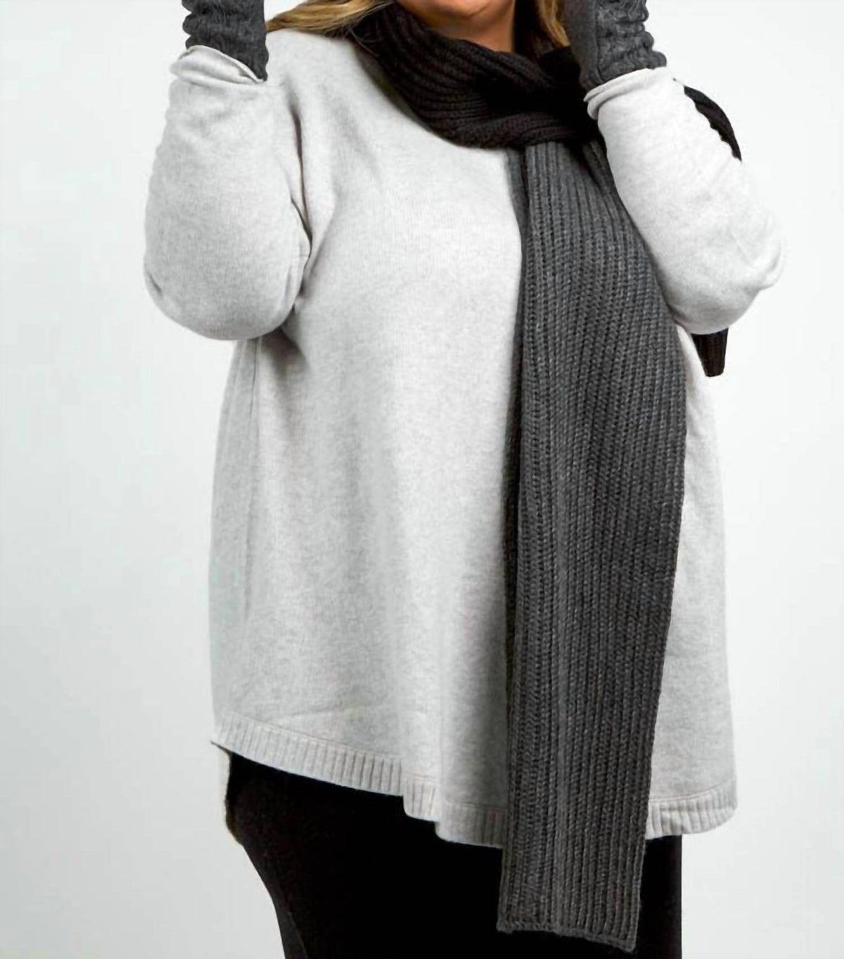 Echo - Ribbed Textured Scarf