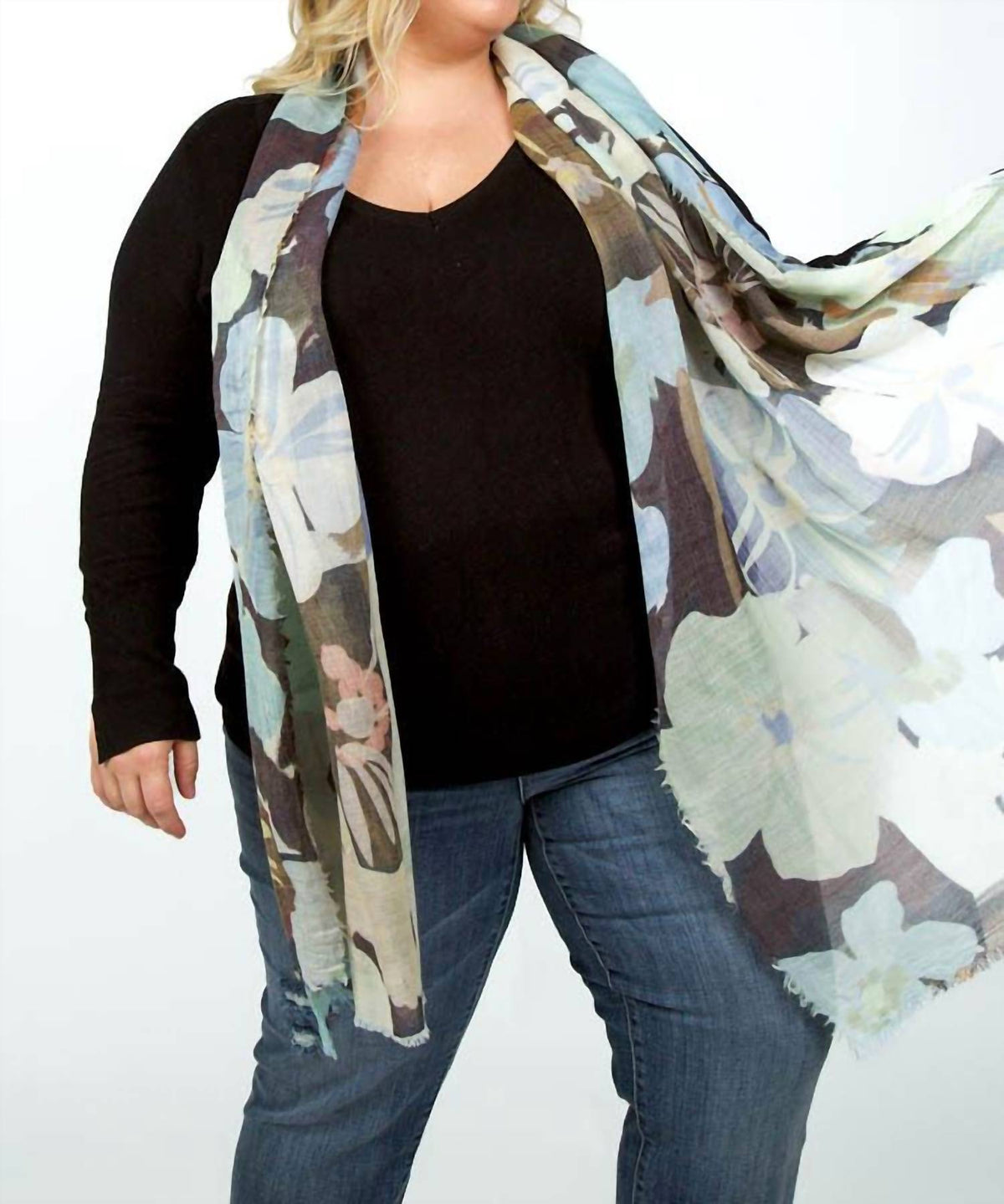 Echo - WATERCOLOR FLORAL WRAP
