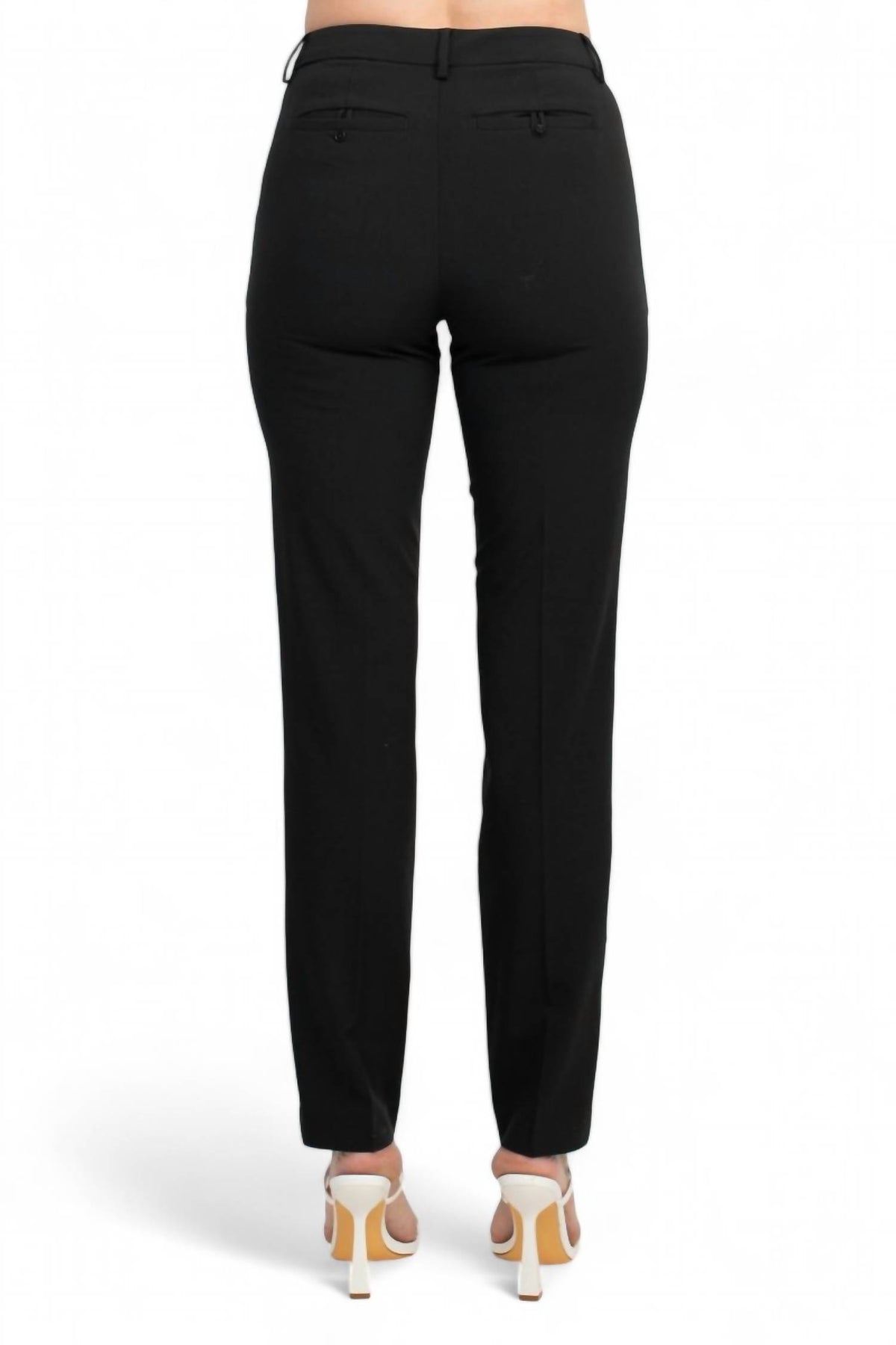 Ecru - HOUSTON TROUSER WITH PICK STITCH