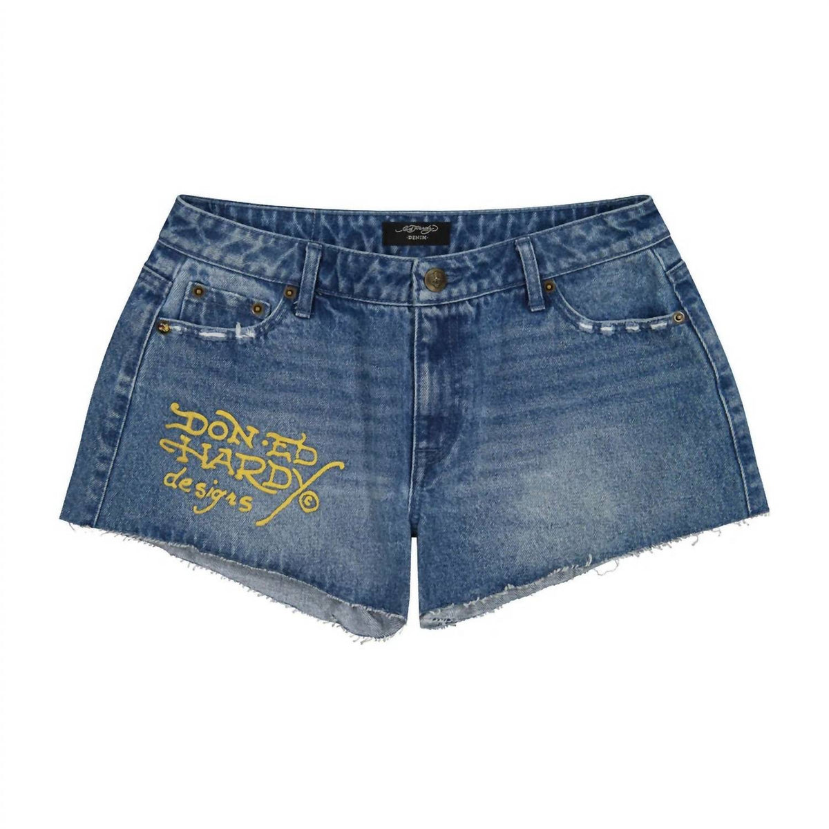 Ed Hardy - Dragon Denim Short