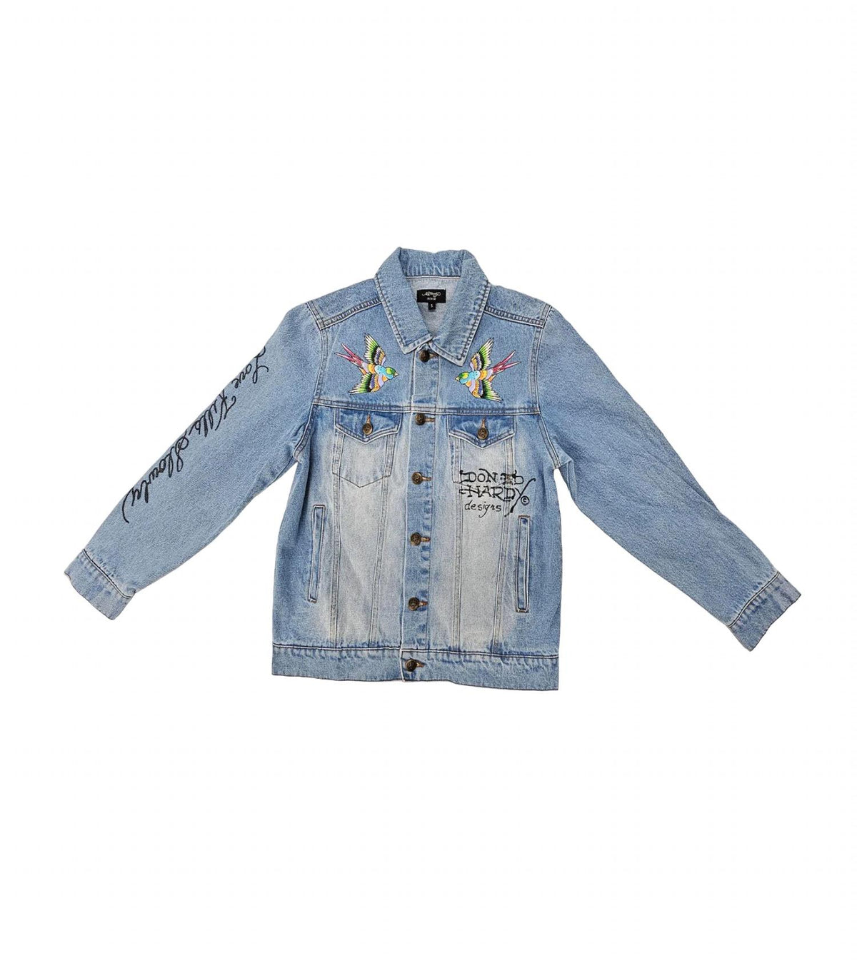 Ed Hardy - Women's Brave Eagle Denim Jacket