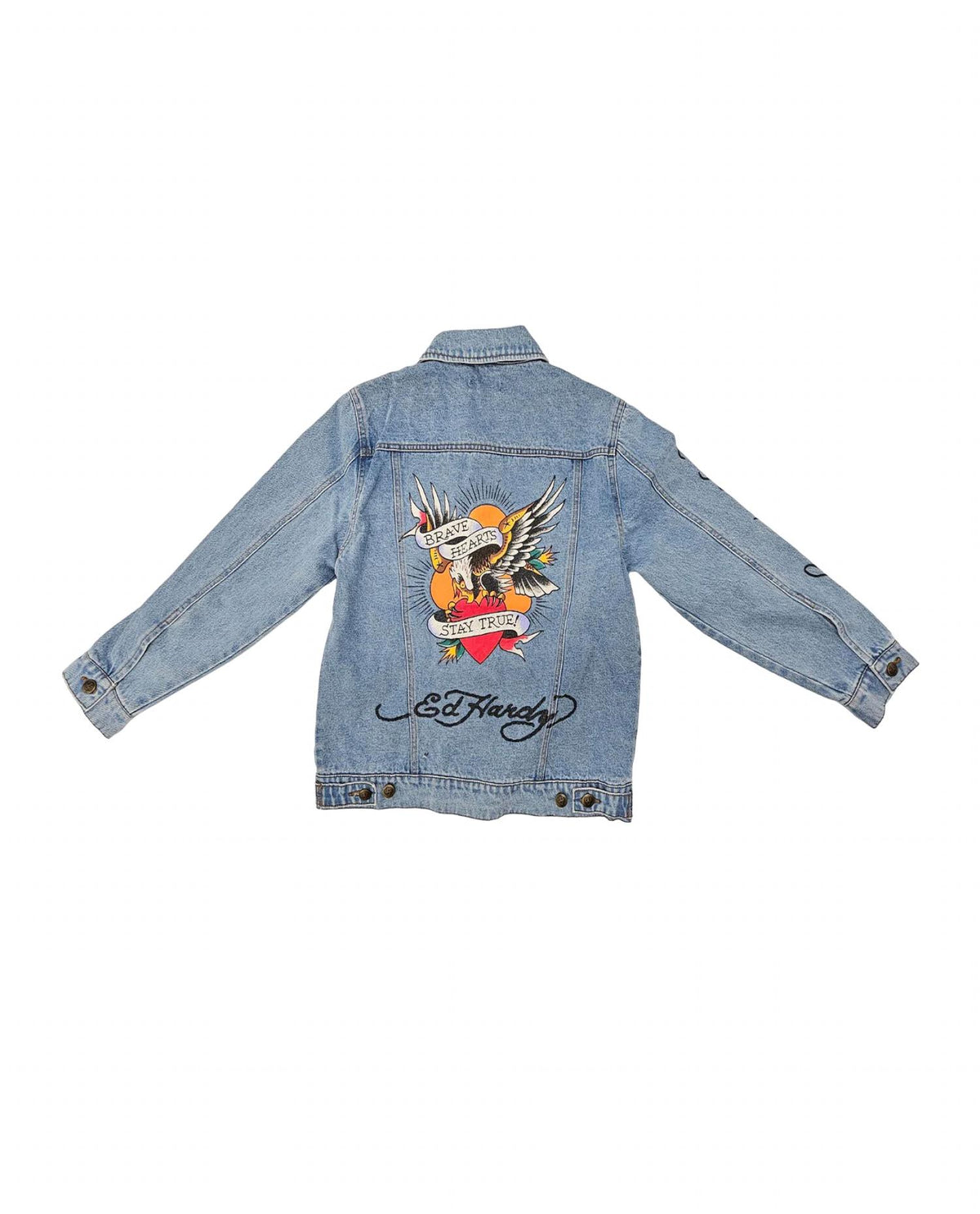 Ed Hardy - Women's Brave Eagle Denim Jacket