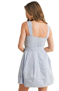 Tcec - On The Coast Belted Mini Dress