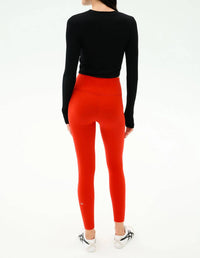 Splits59 - Louise Rib Long Sleeve Crop Tee