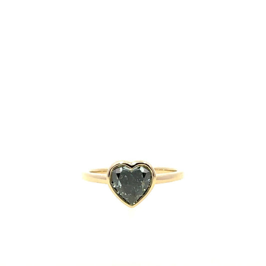 Aamiaa - Women's Heart Shape Lab Grown Diamond Ring