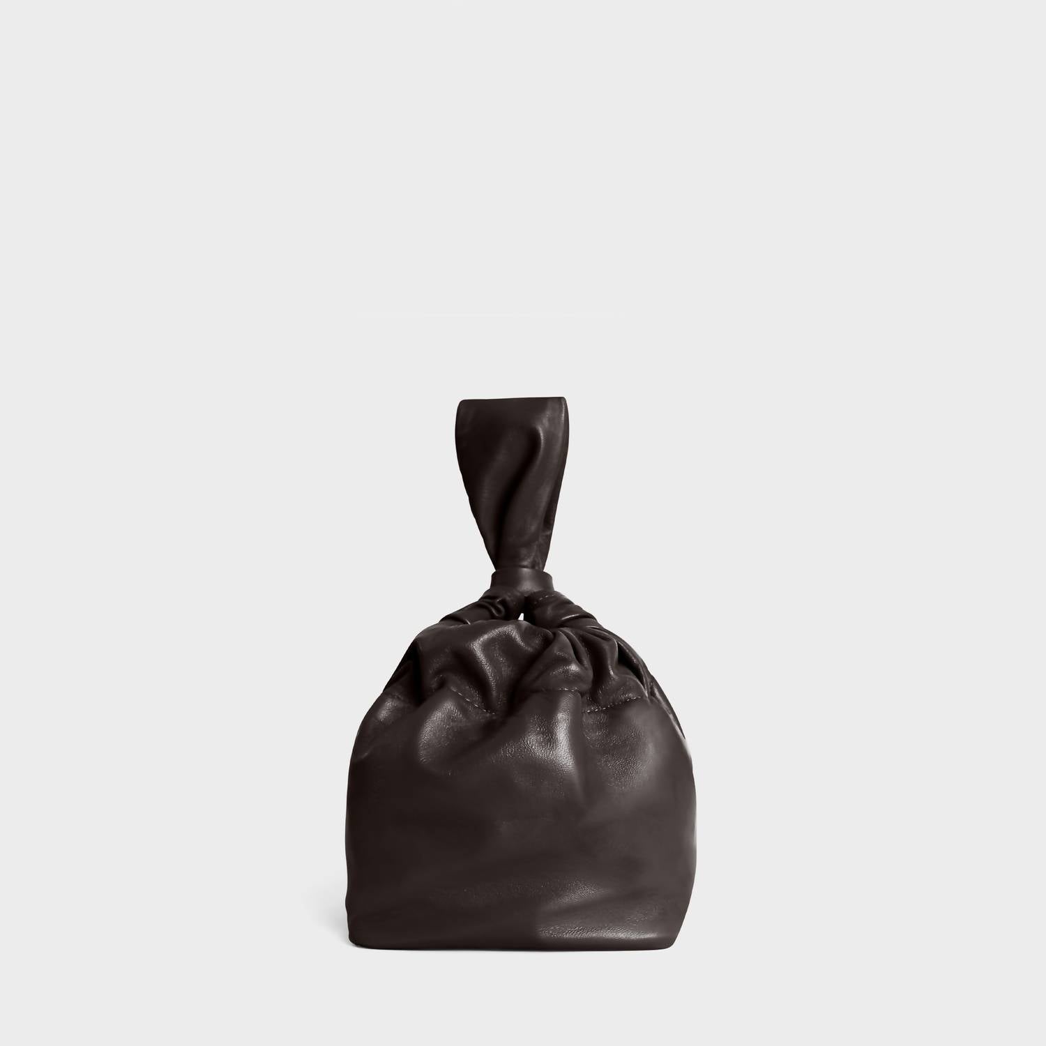 Lemiz - Women's Mariposa Twist Clutch Leather Handbag
