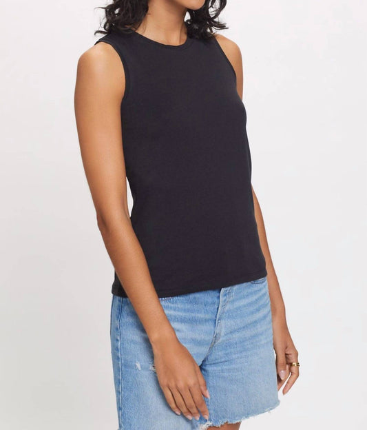 Goldie - Organic Sleeveless Crew Tank