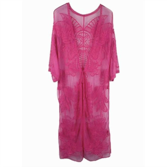 Fashion City - Women's Lace Butterfly Kimono