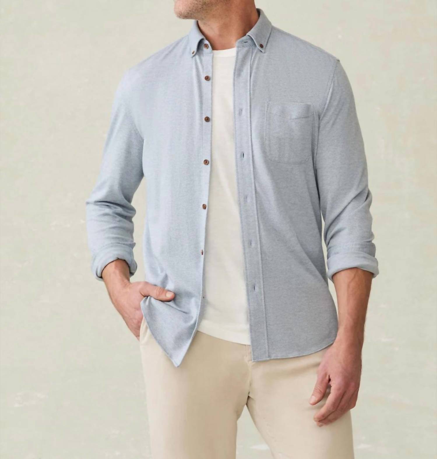 Faherty - Coastline Knit Shirt