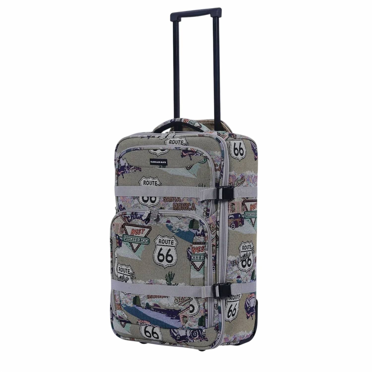 Route 66 - Unisex Rolling Duffel Bag