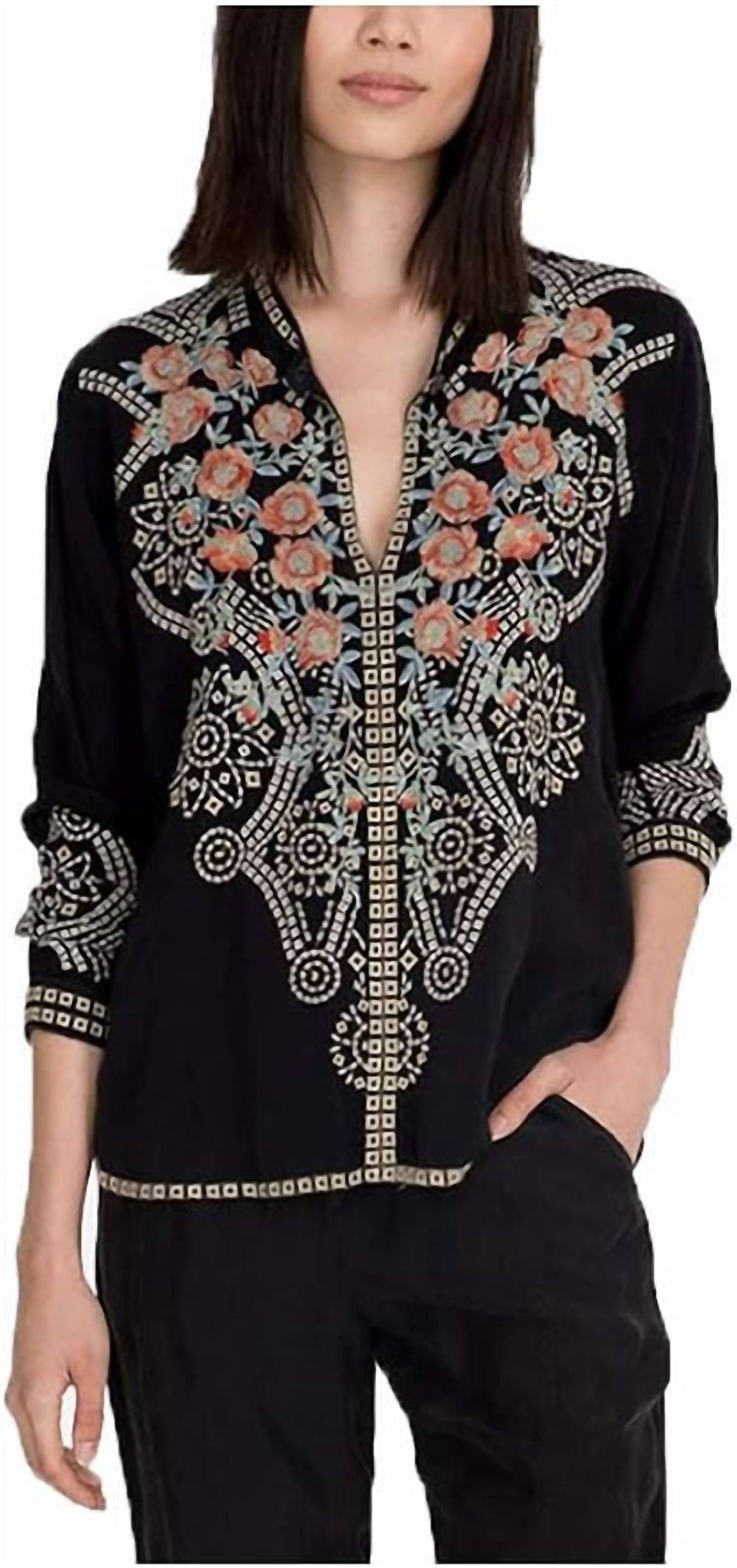 Johnny Was - Alani Collared Blouse