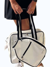 Pretty Simple - Women's Poppy Patent Leather Pickleball Bag