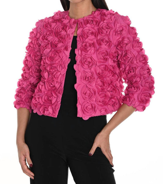 Frank Lyman - Floral Open Front Cardigan
