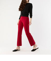Ann Mashburn Lara Pant in red - women's pants - detail view