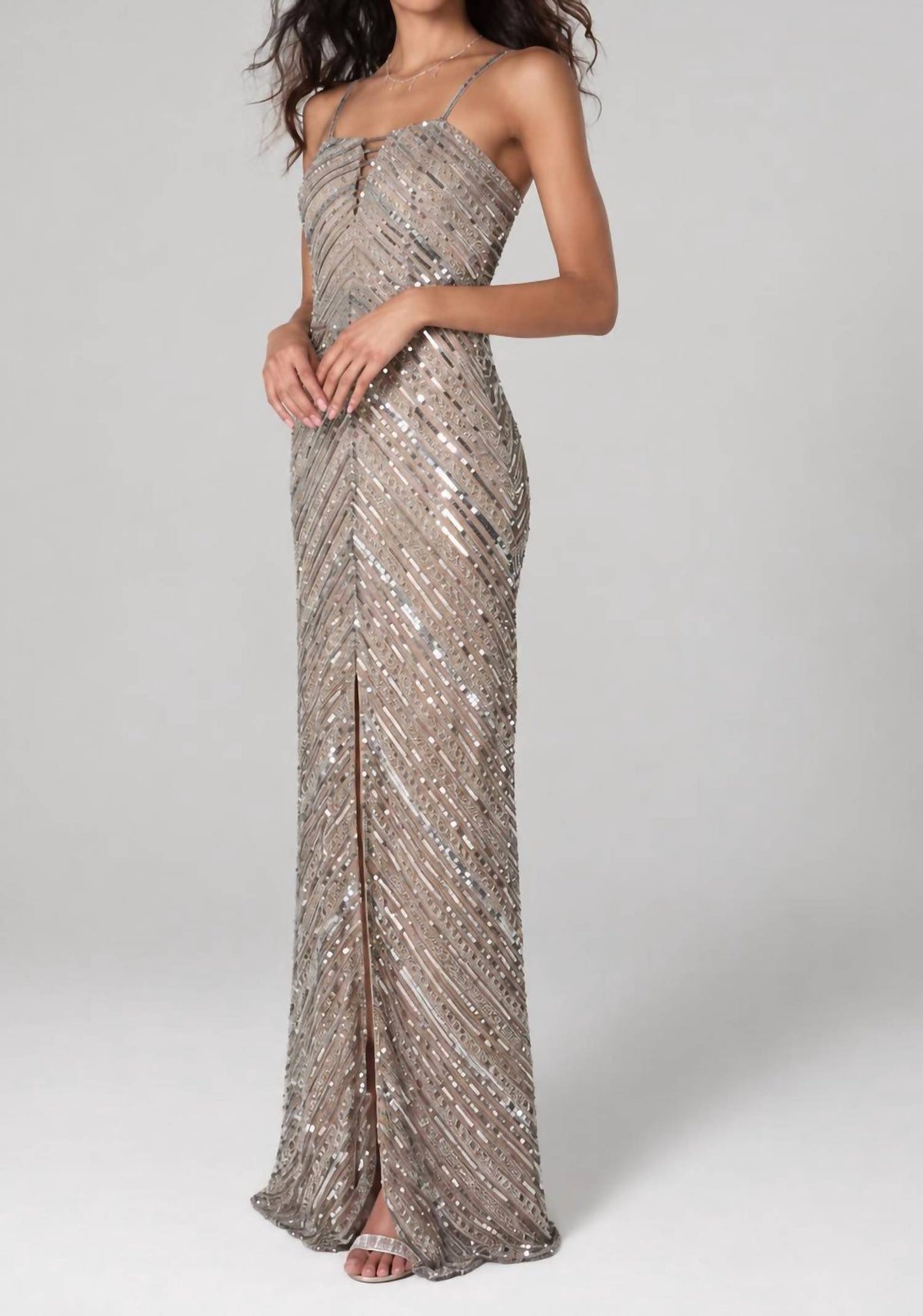 Scala - Sleeveless Prom Dress
