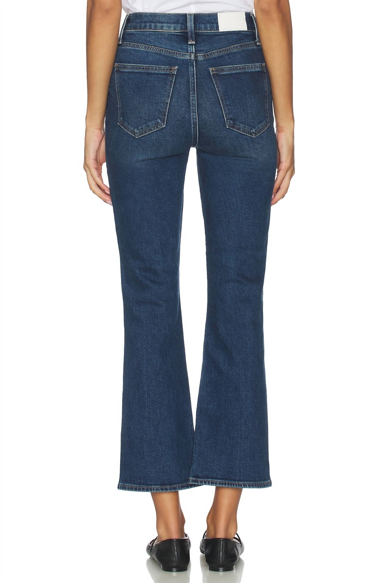 Pistola - Lennon High Rise Crop Boot Jean