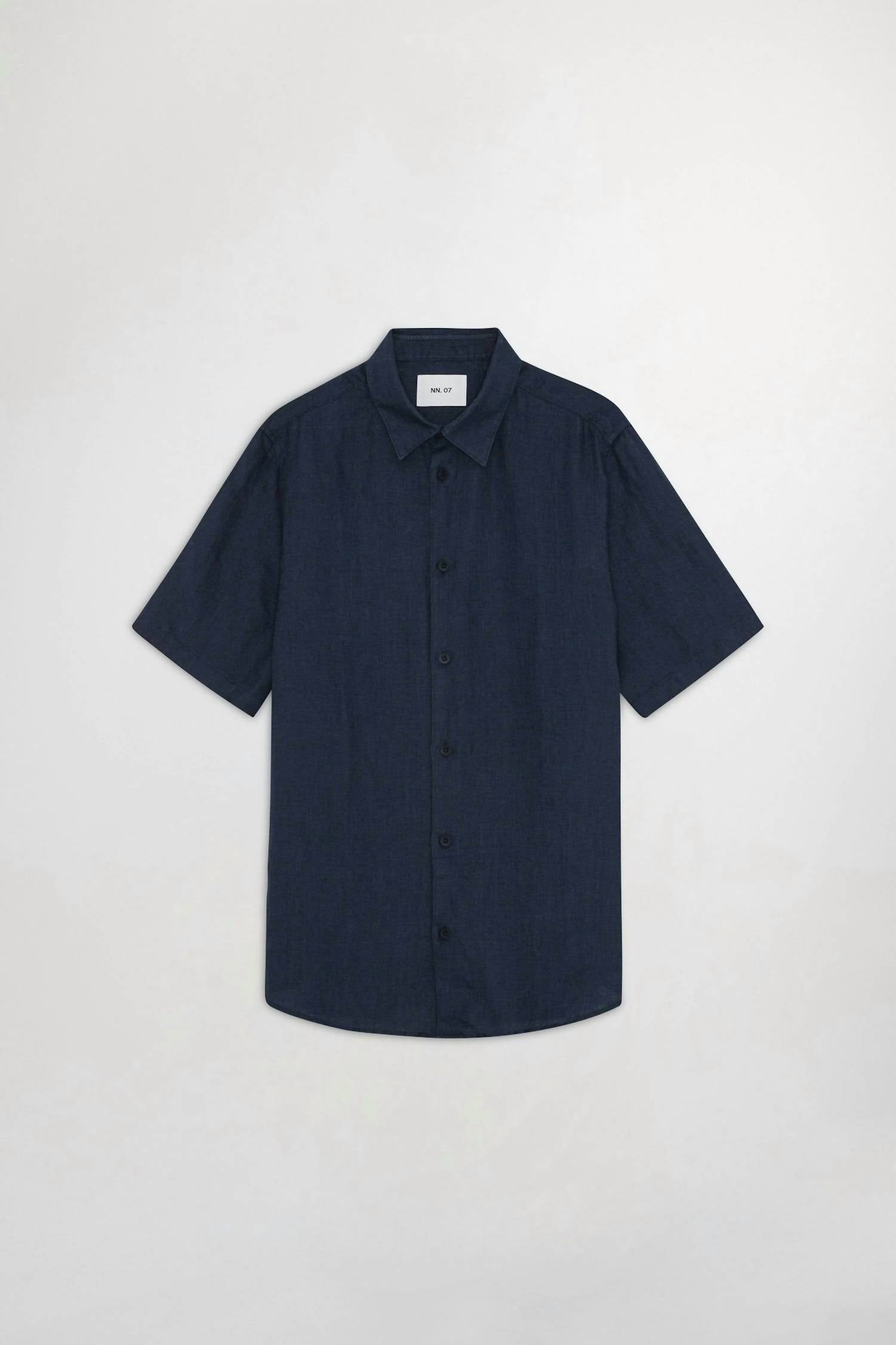 Nn07 - Enzo Short Sleeve Button Shirt
