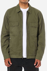 Katin - Petrol Flannel Jacket