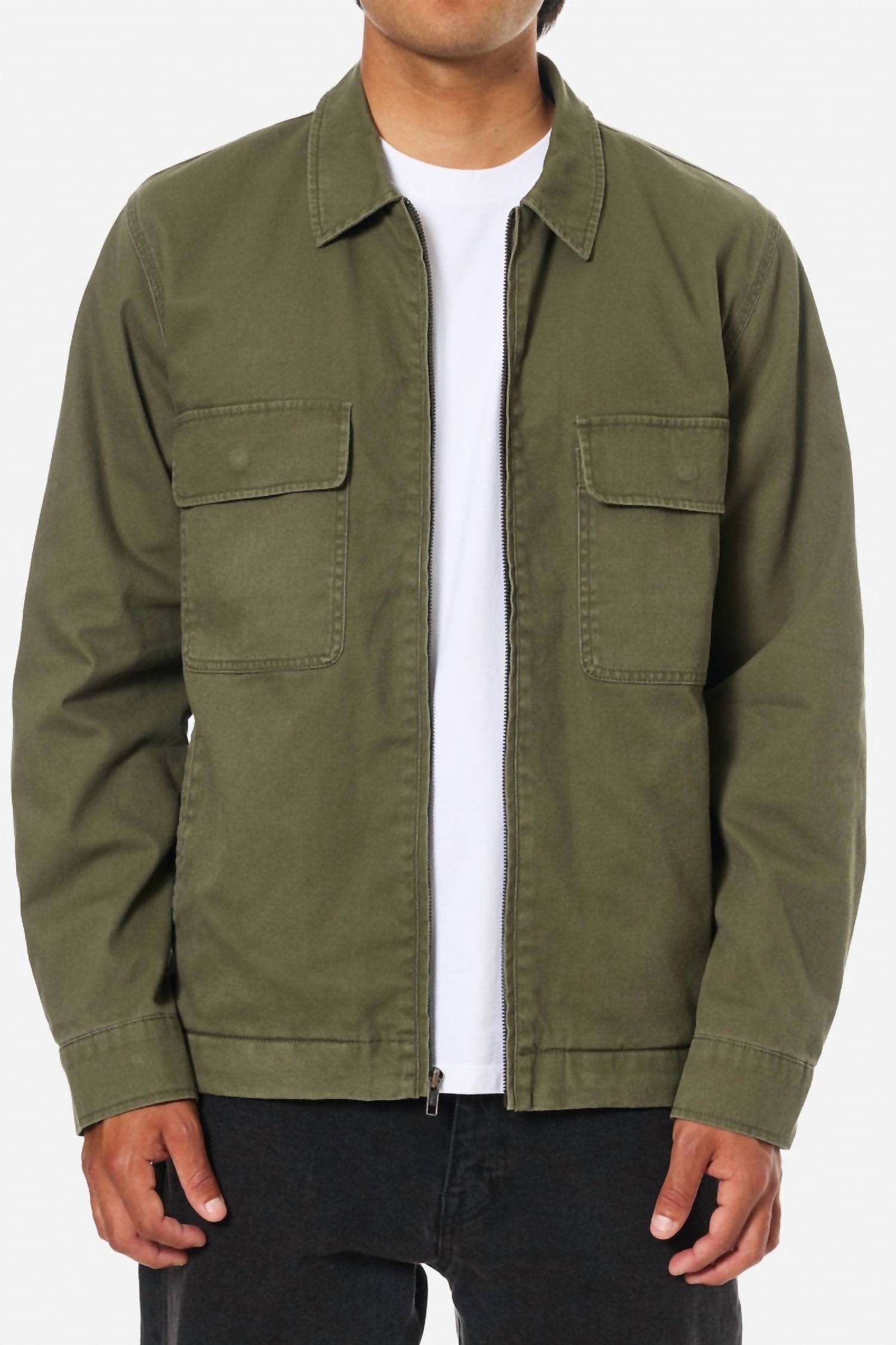 Katin - Petrol Flannel Jacket