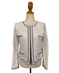 Insight - Women's Suede Long Sleeve Jacket With Trim