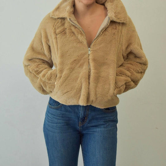 Sadie & Sage - Libby Faux Fur Jacket