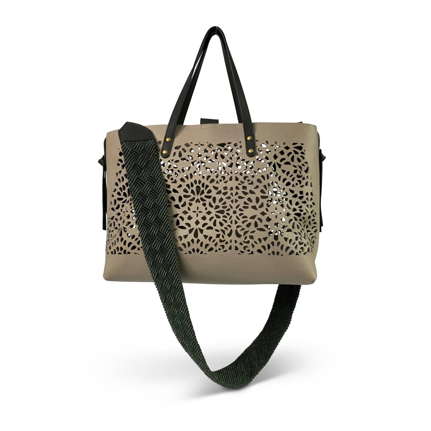 Kempton & Co. - Cutout Leather Kingsbridge Tote