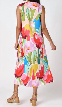 Crosby By Mollie Burch - Schaeffer V Neck Midi Dress