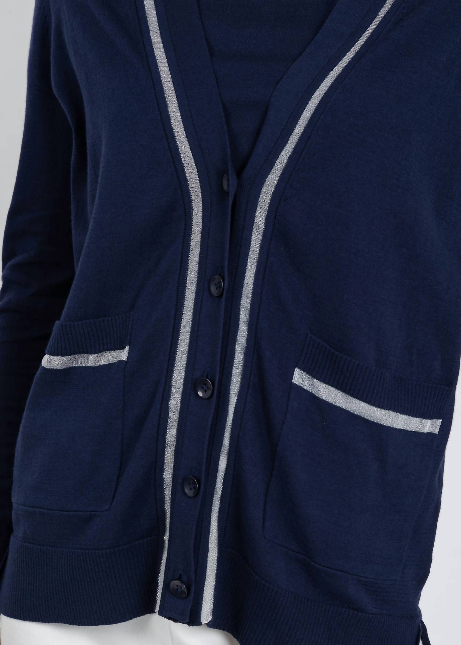 Peace Of Cloth - Sheer Stripe Cardigan