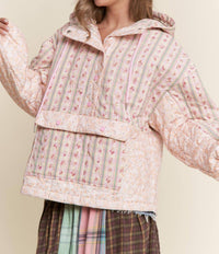J.Nna - Floral Pattern Pull-over Sweater
